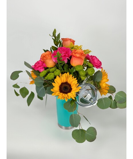 Travel Mug Arrangement