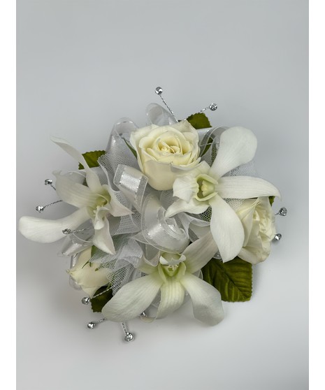 Roses and Dendrobium Orchids Corsage