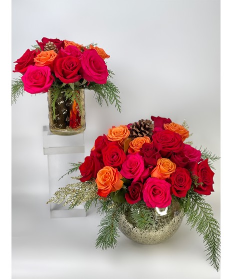 Holiday Sunset Roses