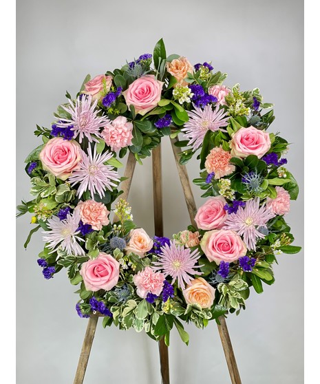 Pastel Garden Wreath