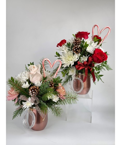 Holiday Travel Mug Arrangement
