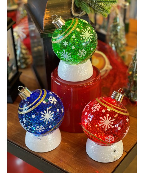 Ornament Glitter Globe
