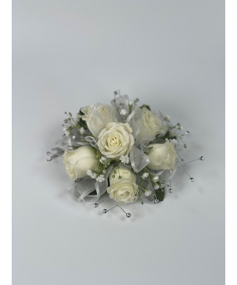 White Rose Corsage