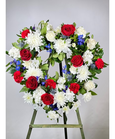 Patriotic Tribute Heart