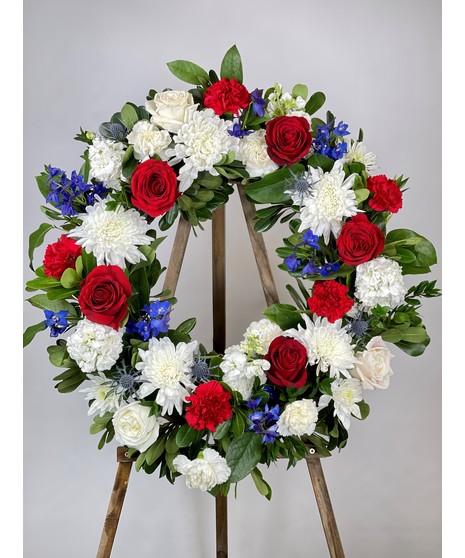 Patriotic Tribute Wreath