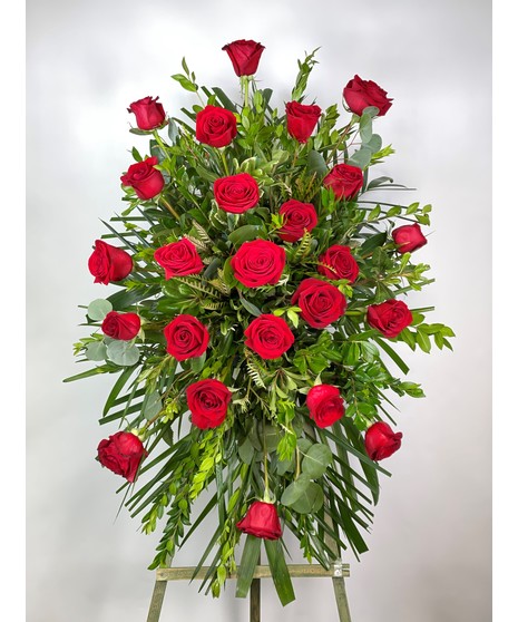 Eternal Rose Easel Spray