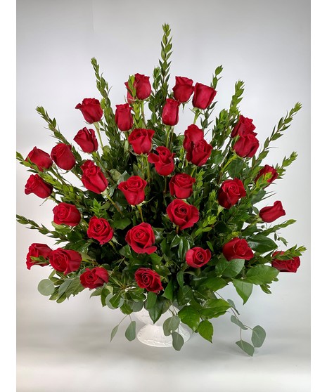 Eternal Rose Urn Arrangement