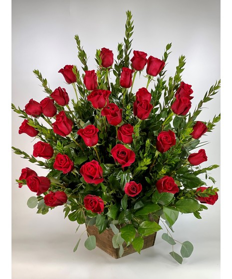 Eternal Rose Box Arrangement