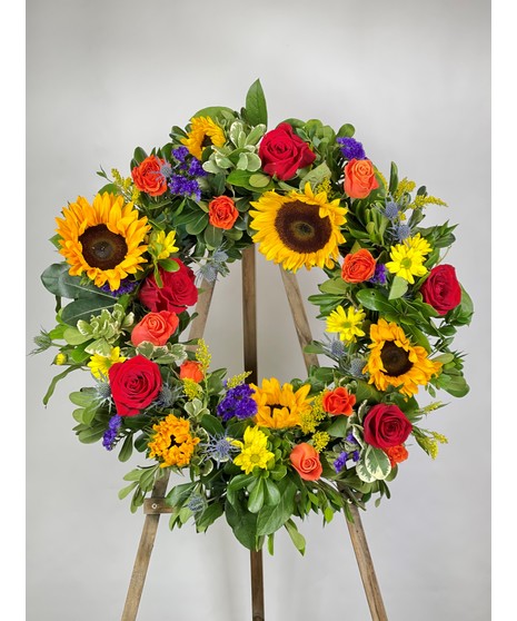 Rainbow of Remembrance Wreath