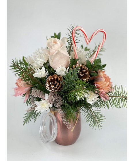 Holiday Travel Mug Arrangement