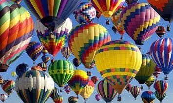 Image of Balloons Close Up